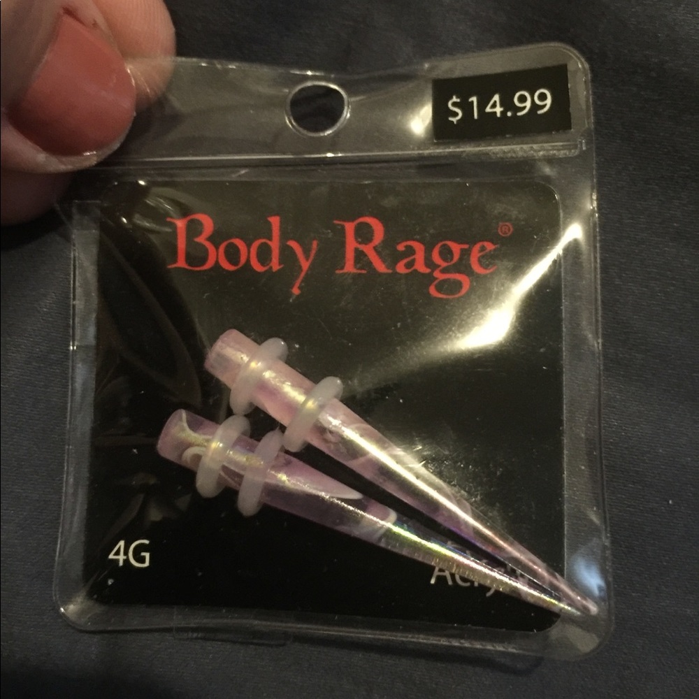 Body rage 4g acrylic taper